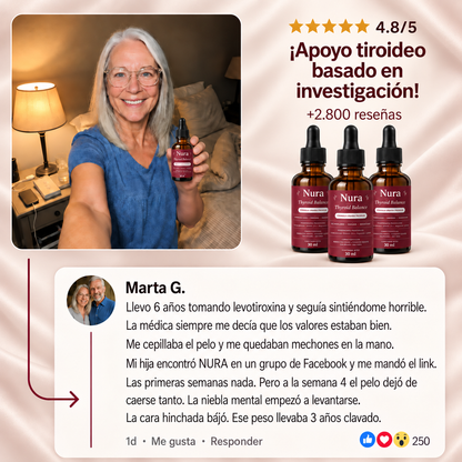 Nura® | Gotas para el Equilibrio Tiroideo